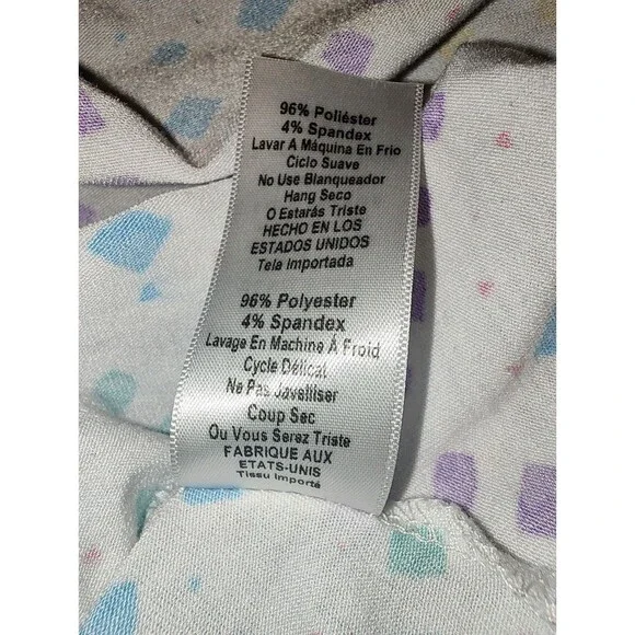 LuLaRoe Maxi Skirt Women's Size 2XL Long Unlined Pull On White Geometric - Picture 10 of 11